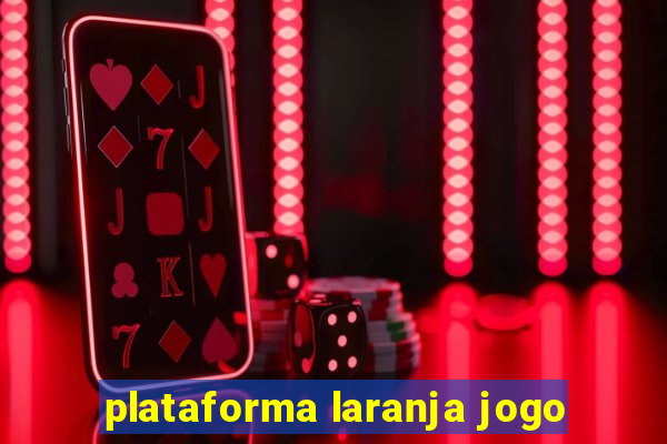 plataforma laranja jogo